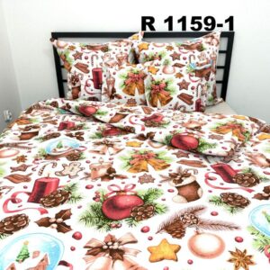 ŚWIĄTECZNA POŚCIEL BAWEŁNIANA - POLSKA - 1159-1